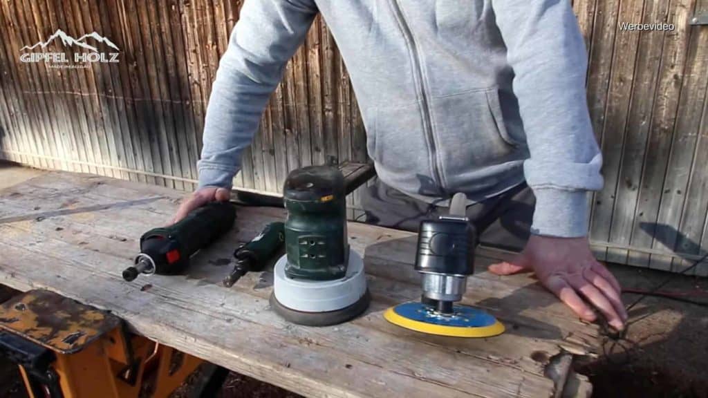 Schleifen mit Druckluft