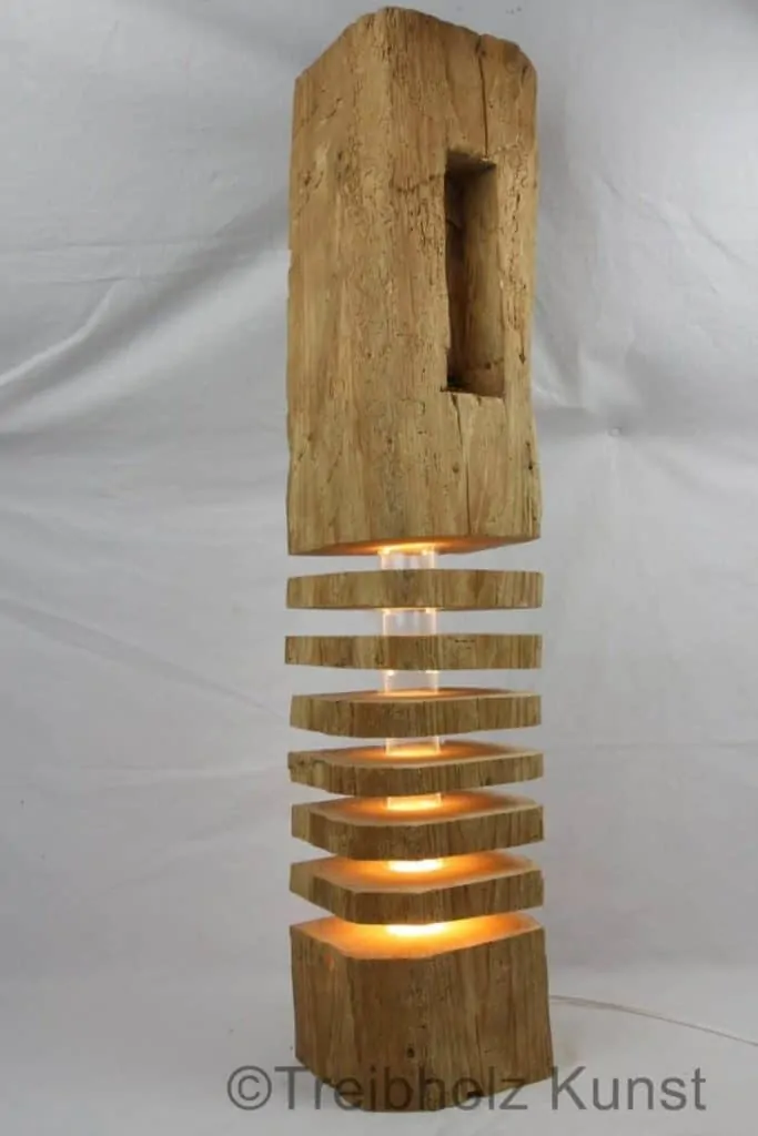 Einzigartige Treibholz-Lampen zum selber bauen