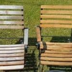 Holz Gartenmöbel auffrischen | Restaurieren, schleifen, ölen
