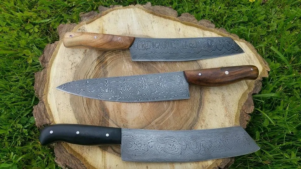 Handgemachte Custom Messer von Woodstoneart