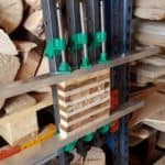 Eigenbau einer verstellbaren Clamping Jig, Verleimpresse