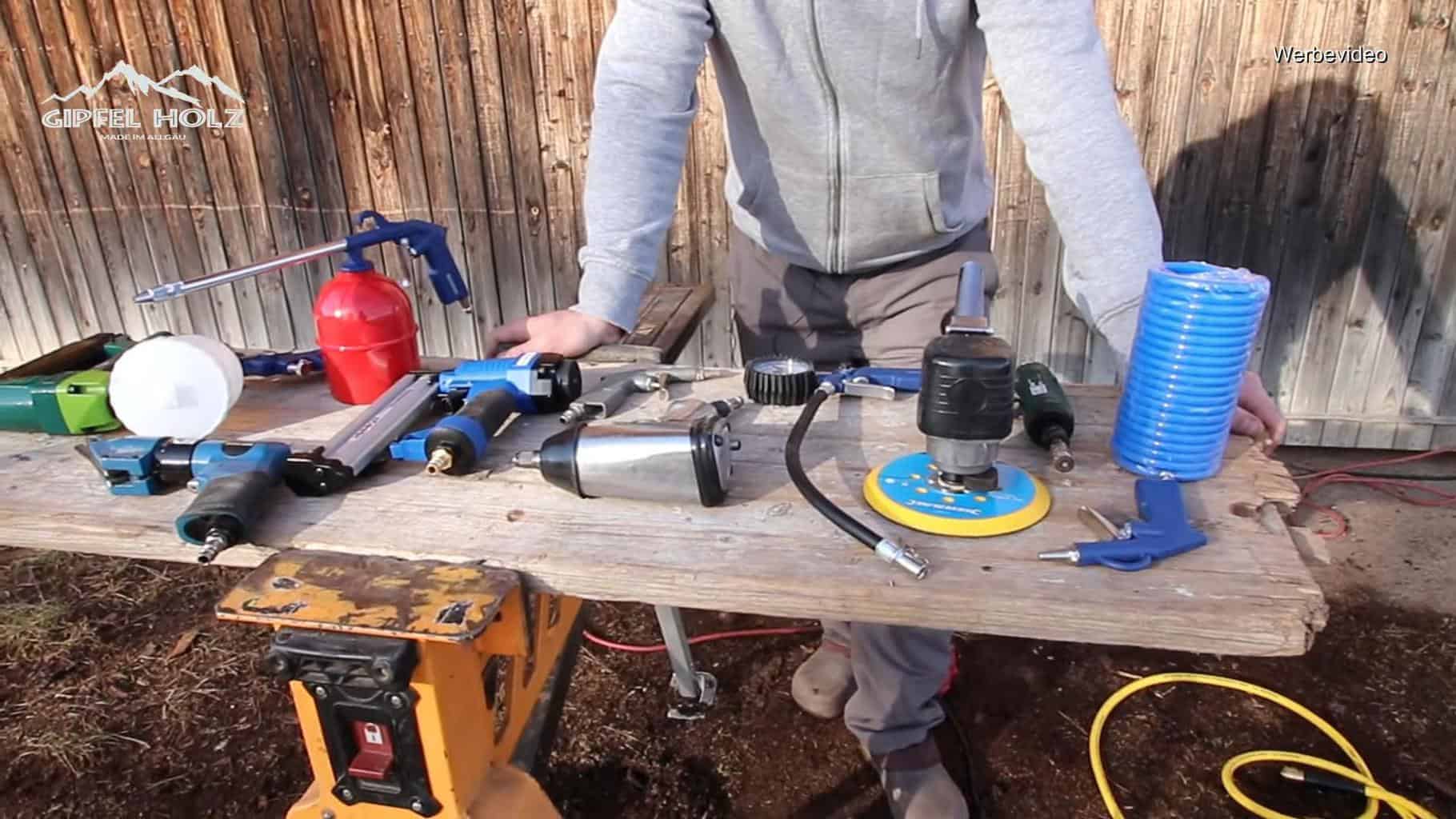 Druckluftwerkzeug Überblick