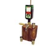 Einen Schnapsspender aus Rohren und Holz selber bauen