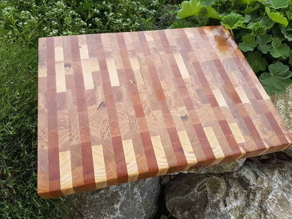 Schneidebrett aus Holz selber bauen | Hirnholzbrett | Cutting Board