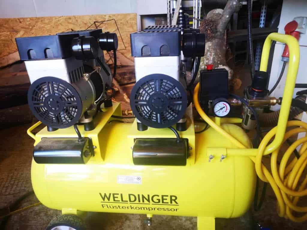 Flüsterkompressor Test