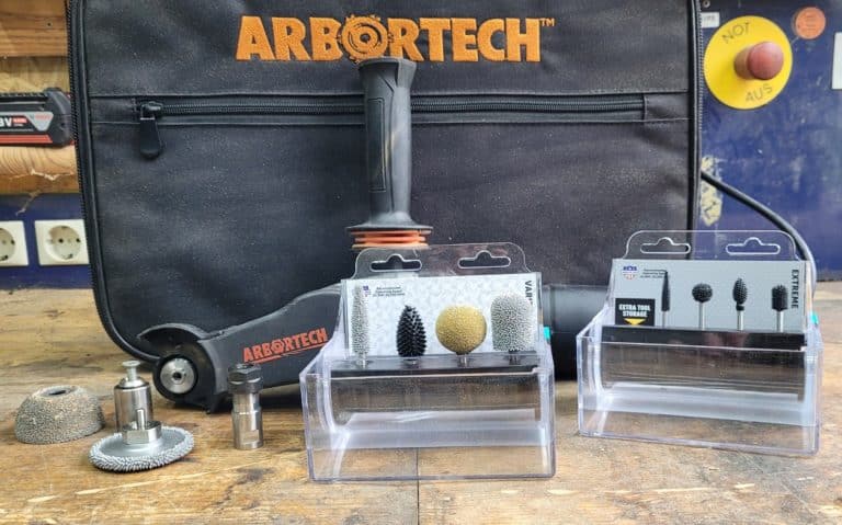 Kutzall Raspelfräser mit Arbortech Mini Carver Adapter | Test